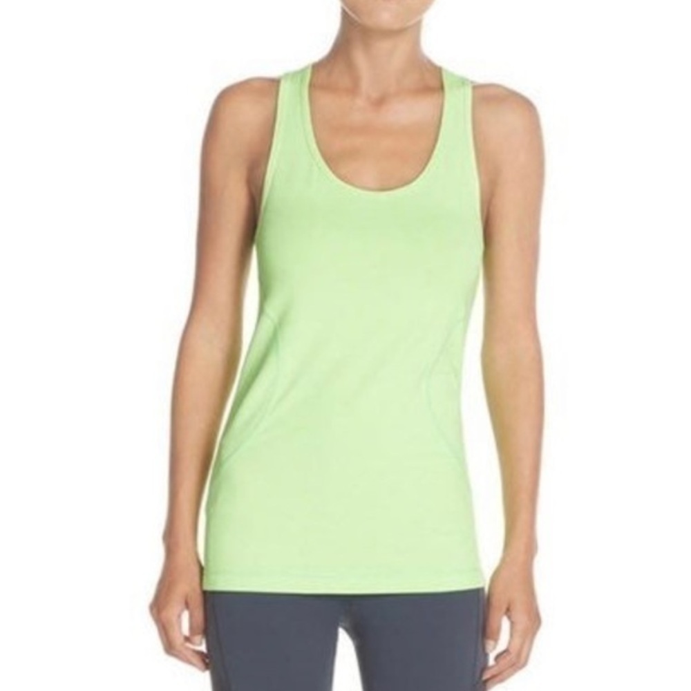Zella Green Strength Racerback Sleeveless Athletic Tank Top Size M NWOT